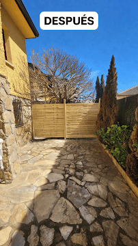 mampara jardin soto despues